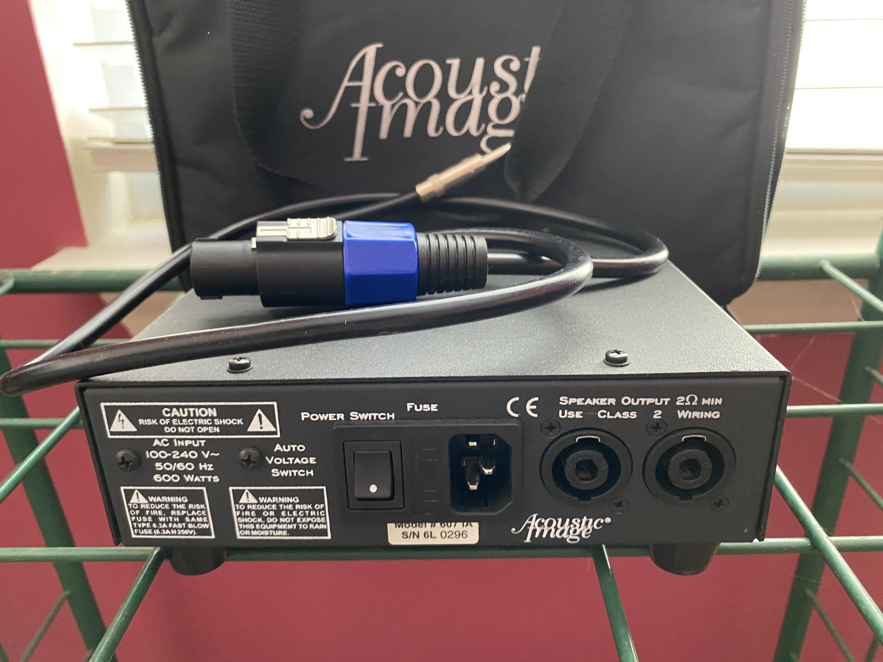 Acoustic Image/AI 600 watt 2 channel Guitar/ Bass Amplifier-acoustic-image-600-watt-clarus-amp-png