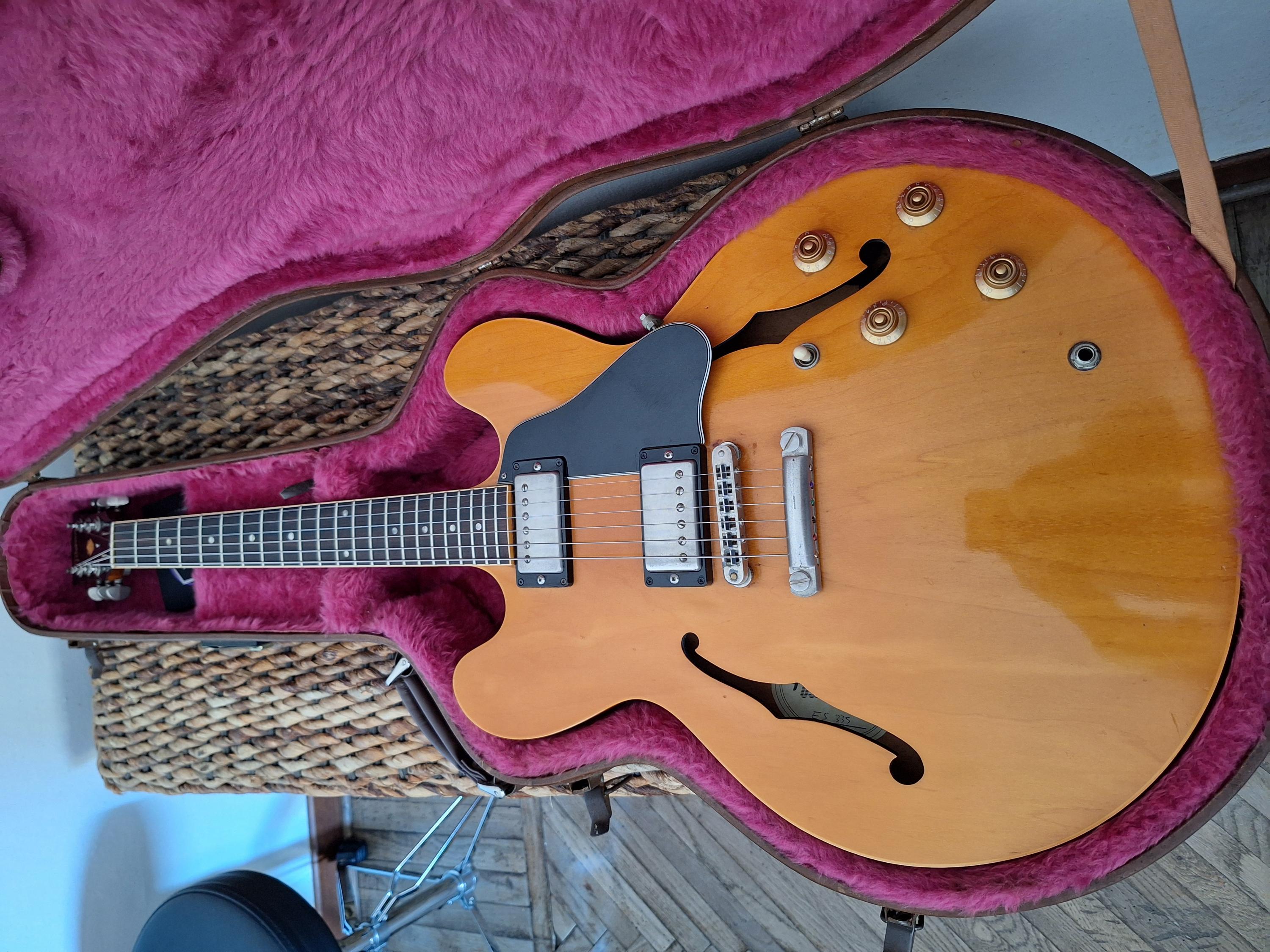Gibson ES-335 Natural 1988 (Bill Lawrence)-20260716_165655-jpg