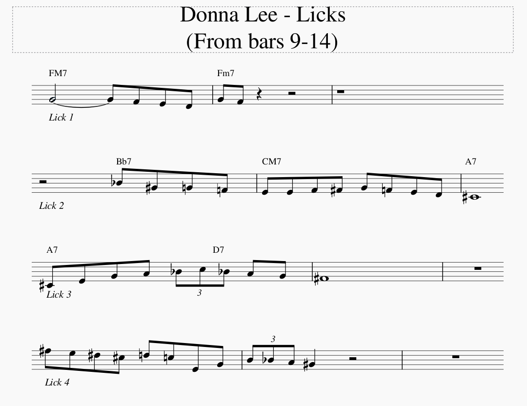 Bebop heads: Donna Lee-donna-lee-licks-bars-9-14-png