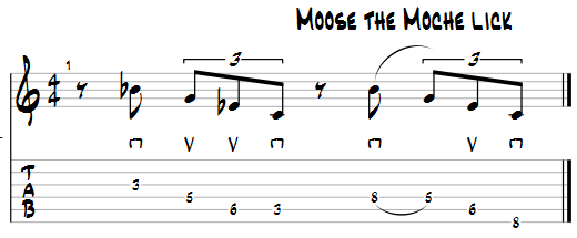 Bebop Heads (#4) - Moose the Mooche-moose-mooche-lick-png