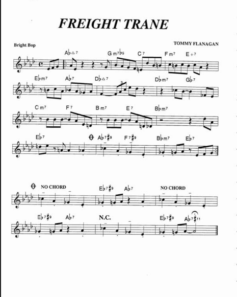 Commit to a song a week. What could a serious student hope to learn?-freight-trane-2-png