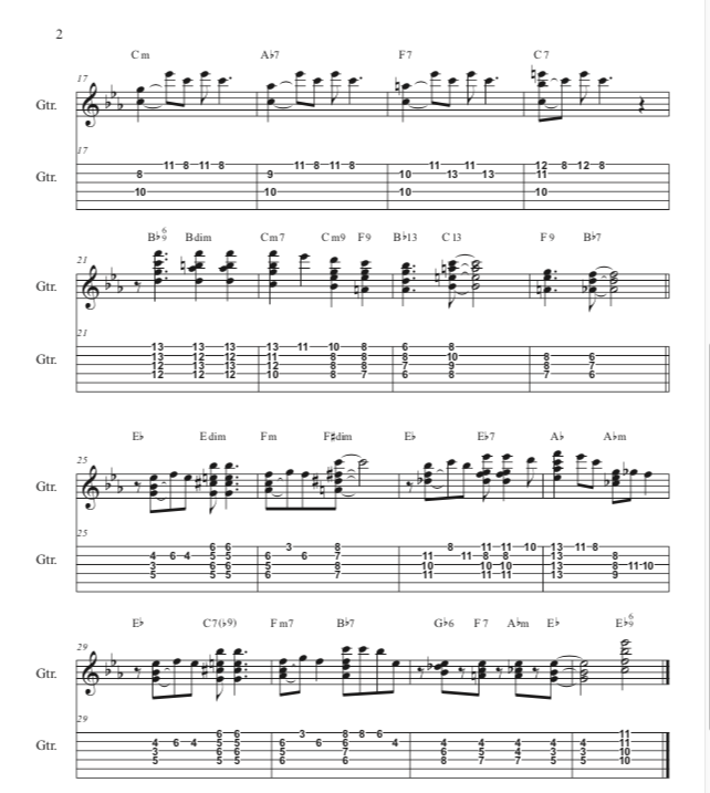 Aint Misbehavin chord meldy theory help-aint-misbehavin-chord-melody-screen-shot-2-png