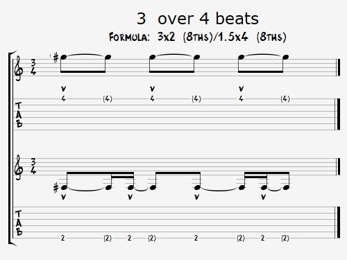 Metric modulation question-3-4-example-jpg