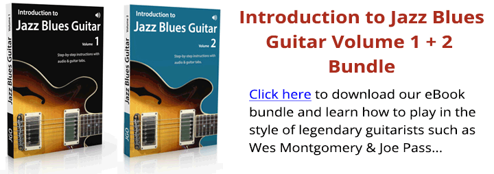 Introduction to Jazz Blues Guitar Volume 1 + 2