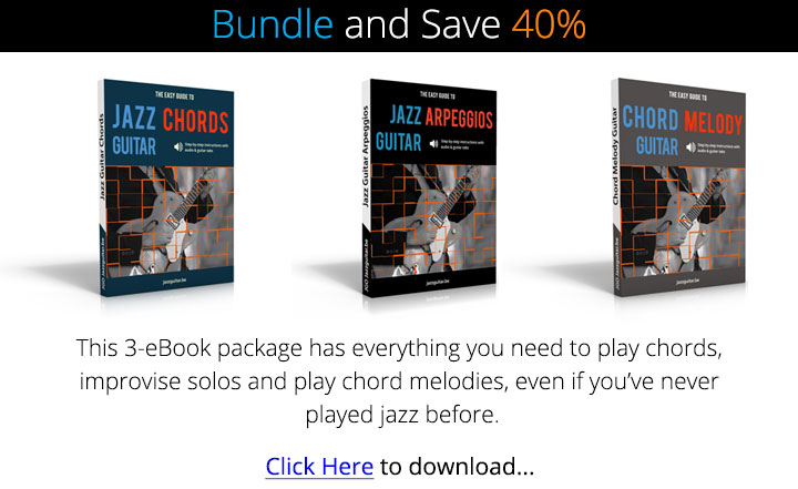 The Easy Guide to Jazz Guitar eBook Bundle