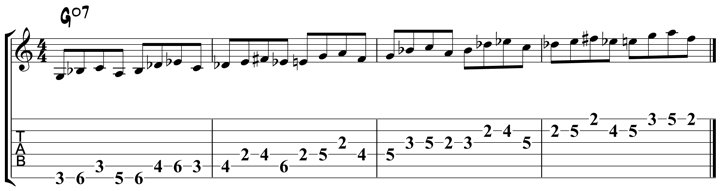 Diminished Scale 7
