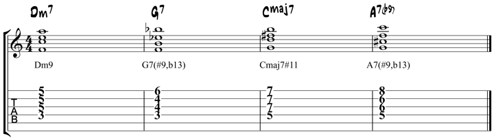 Ways To Play 2 5 1 Chord Progressions