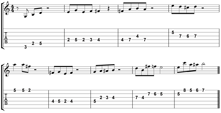 Mini Licks Example 1