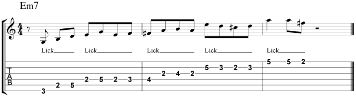 Mini Licks Example 2