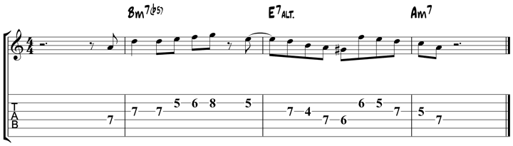 Minor 251 lick 3