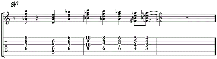 Wes Montgomery Lick 11