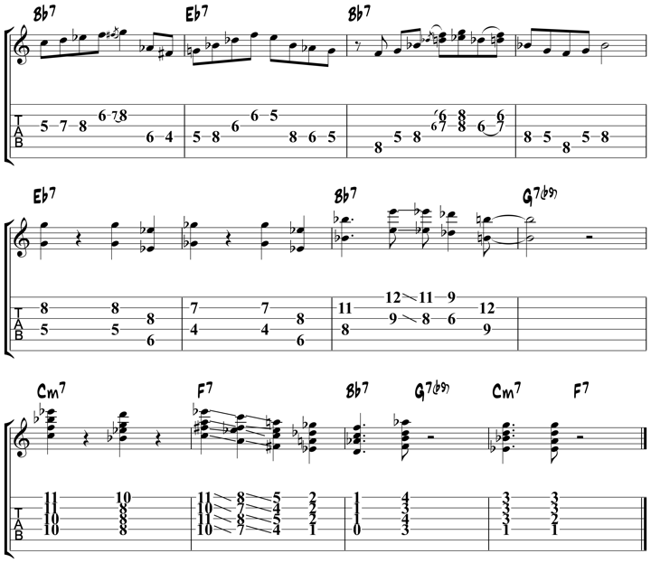 Wes Montgomery Lick 14