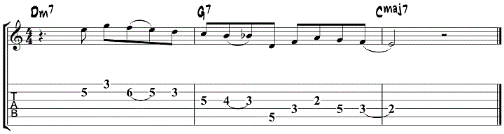 Wes Montgomery Lick 5