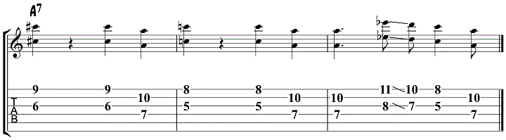 Wes Montgomery Lick 9