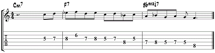 Barney Kessel Lick 5