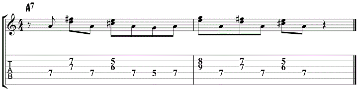 Jazz Blues Guitar Lick 3