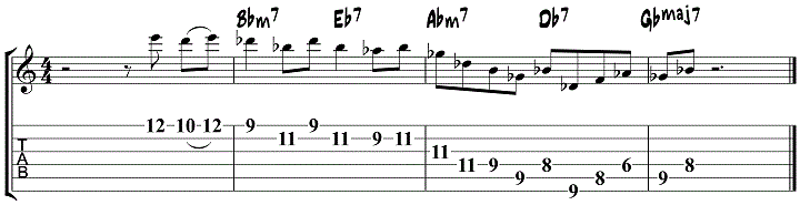 Joe Pass lick 3