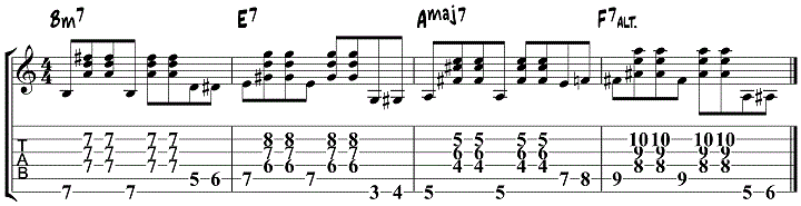 Joe Pass lick 5